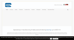 Desktop Screenshot of faro-bearings.com